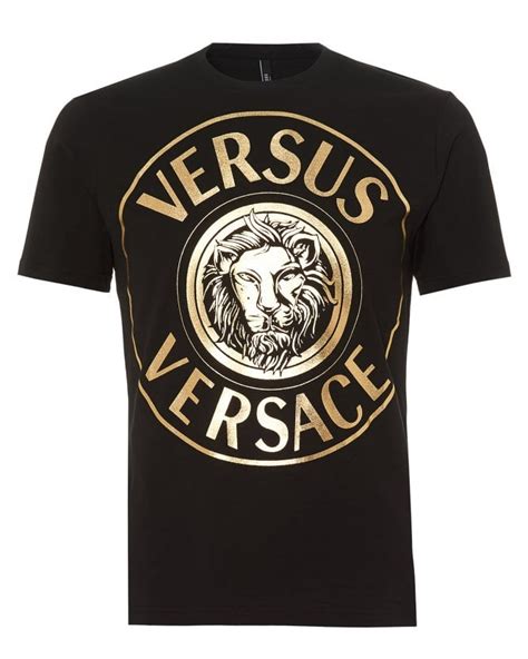 versus versace black t shirt